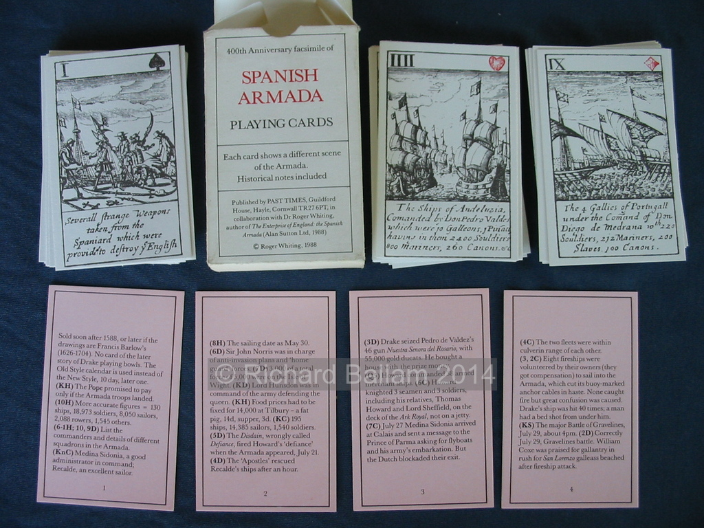 Game Example Armada Playing Cards Facsimile